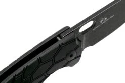 Fox Baby Core FX-608 Black Stonewashed Couteau De Poche, Jesper Voxnaes Design -Optimal Couteaux Magasin FOFX 608 06 fox knives
