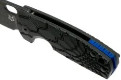 Fox Baby Core FX-608 Black Stonewashed Couteau De Poche, Jesper Voxnaes Design -Optimal Couteaux Magasin FOFX 608 07 fox knives