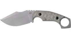 Fox Knives Monkey Thumper FX-633MOD OD Green Canvas Micarta Couteau Fixe, Ken Vehikite Design