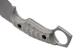 Fox Knives Monkey Thumper FX-633MOD OD Green Canvas Micarta Couteau Fixe, Ken Vehikite Design -Optimal Couteaux Magasin FOFX 633MOD 04 fox knives