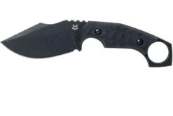 Fox Knives Monkey Thumper FX-633 Black G10 Couteau Fixe, Ken Vehikite Design