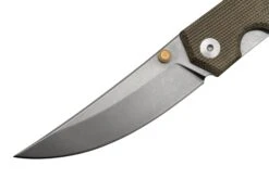 GiantMouse ACE Clyde Green Canvas Micarta, Brass, Couteau De Poche, Ansø En Voxnaes Design 8 GiantMouse ACE Clyde Green Canvas Micarta, Brass, Couteau De Poche, Ansø En Voxnaes Design -Optimal Couteaux Magasin GMCLYDE GRN MICARTA 03 giantmouse