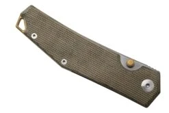 GiantMouse ACE Clyde Green Canvas Micarta, Brass, Couteau De Poche, Ansø En Voxnaes Design 11 GiantMouse ACE Clyde Green Canvas Micarta, Brass, Couteau De Poche, Ansø En Voxnaes Design -Optimal Couteaux Magasin GMCLYDE GRN MICARTA 06 giantmouse