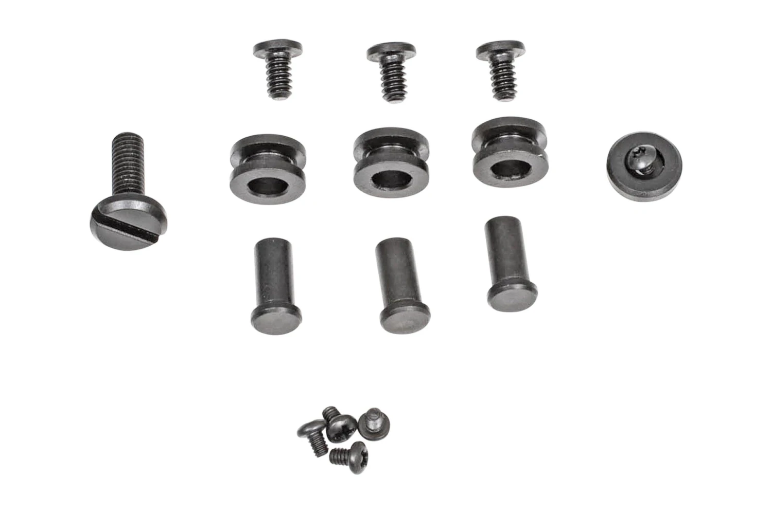 Rick Hinderer Complete Black Nitride Hardware Set, Eklipse 3.5" 1 Rick Hinderer Complete Black Nitride Hardware Set, Eklipse 3.5"