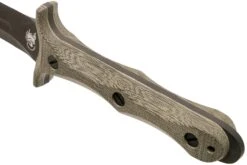 Rick Hinderer EK Dagger 3V DLC, OD Green Micarta Commando Poignard -Optimal Couteaux Magasin HRK EK 3V OD 05 rick hinderer knives