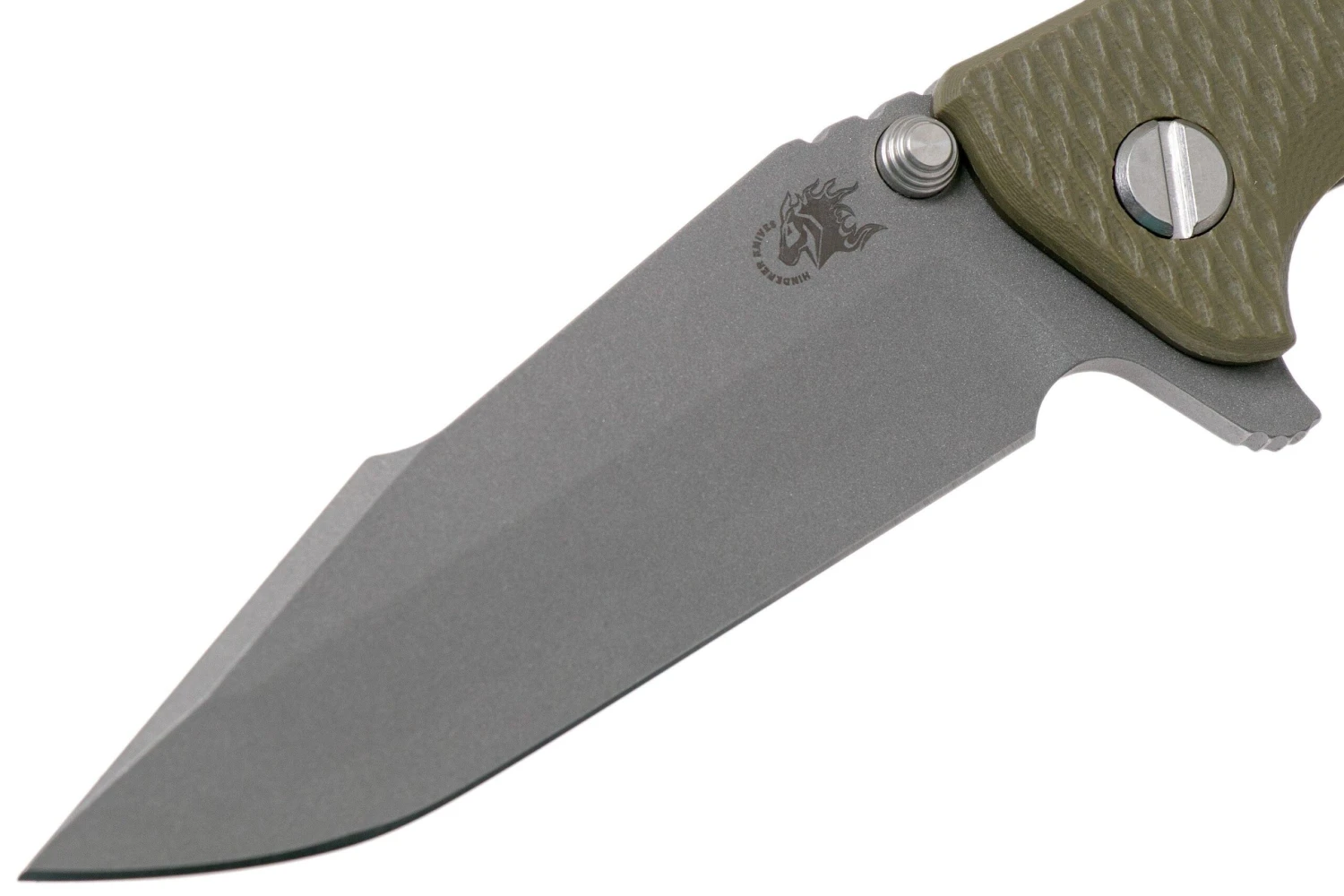 Rick Hinderer Eklipse 3.5" Harpoon Spanto 20CV Battle Bronze OD Green Couteau De Poche 3 Rick Hinderer Eklipse 3.5" Harpoon Spanto 20CV Battle Bronze OD Green Couteau De Poche – Image 3