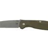 Rick Hinderer FireTac Spanto Acid Stonewash, Battle Bronze OD Green G10, Couteau De Poche