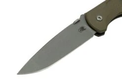 Rick Hinderer FireTac Spanto Acid Stonewash, Battle Bronze OD Green G10, Couteau De Poche -Optimal Couteaux Magasin HRK FT SP BABR OD 03 hinderer