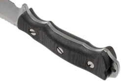 Rick Hinderer Fieldtac 6” Harpoon Spearpoint Stonewash Black Micarta Couteau De Survie -Optimal Couteaux Magasin HRK FT6 HP SW BM 04 rick hinderer knives