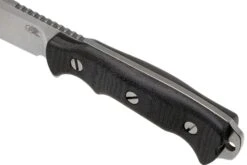 Rick Hinderer Fieldtac 6” Harpoon Spearpoint Stonewash Black Micarta Couteau De Survie -Optimal Couteaux Magasin HRK FT6 HP SW BM 05 rick hinderer knives