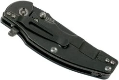 Rick Hinderer Jurassic Slicer Battle Black, Blue/Black G10 CPM 20CV Couteau De Poche -Optimal Couteaux Magasin HRK JU SL BBL BB 04 rick hinderer knives