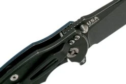 Rick Hinderer Jurassic Slicer Battle Black, Blue/Black G10 CPM 20CV Couteau De Poche -Optimal Couteaux Magasin HRK JU SL BBL BB 06 rick hinderer knives