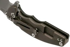 Rick Hinderer Jurassic Slicer Battle Bronze Black G10 CPM 20CV Couteau De Poche -Optimal Couteaux Magasin HRK JU SL BR BK 05 rick hinderer knives