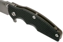 Rick Hinderer Jurassic Slicer Battle Bronze Black G10 CPM 20CV Couteau De Poche -Optimal Couteaux Magasin HRK JU SL BR BK 07 rick hinderer knives