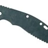 Rick Hinderer XM24 Plaquette De Manche, Smooth Black Canvas Micarta