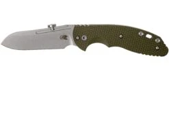 Rick Hinderer XM Slippy 3" Sheepfoot 20CV OD Green G10 Slipjoint Couteau De Poche