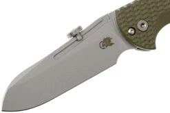 Rick Hinderer XM Slippy 3" Sheepfoot 20CV OD Green G10 Slipjoint Couteau De Poche -Optimal Couteaux Magasin HRK SLIPPY SF OD 03 rick hinderer