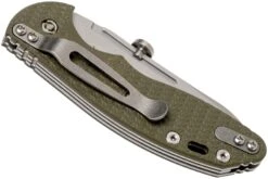 Rick Hinderer XM Slippy 3" Sheepfoot 20CV OD Green G10 Slipjoint Couteau De Poche -Optimal Couteaux Magasin HRK SLIPPY SF OD 04 rick hinderer