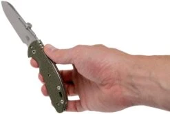 Rick Hinderer XM Slippy 3" Sheepfoot 20CV OD Green G10 Slipjoint Couteau De Poche -Optimal Couteaux Magasin HRK SLIPPY SF OD 08 rick hinderer