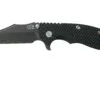Rick Hinderer XM-18 3.5 Bowie 20CV Battle Black, Black G10 Couteau De Poche