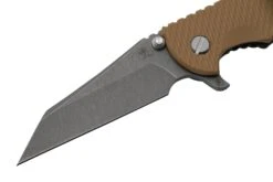 Rick Hinderer XM-18 3.5" Wharncliffe Fatty S45VN, Working Finish Coyote G10, Couteau De Poche 8 Rick Hinderer XM-18 3.5" Wharncliffe Fatty S45VN, Working Finish Coyote G10, Couteau De Poche -Optimal Couteaux Magasin HRK XM18 35 FW45 WCY 03 rickhinderer