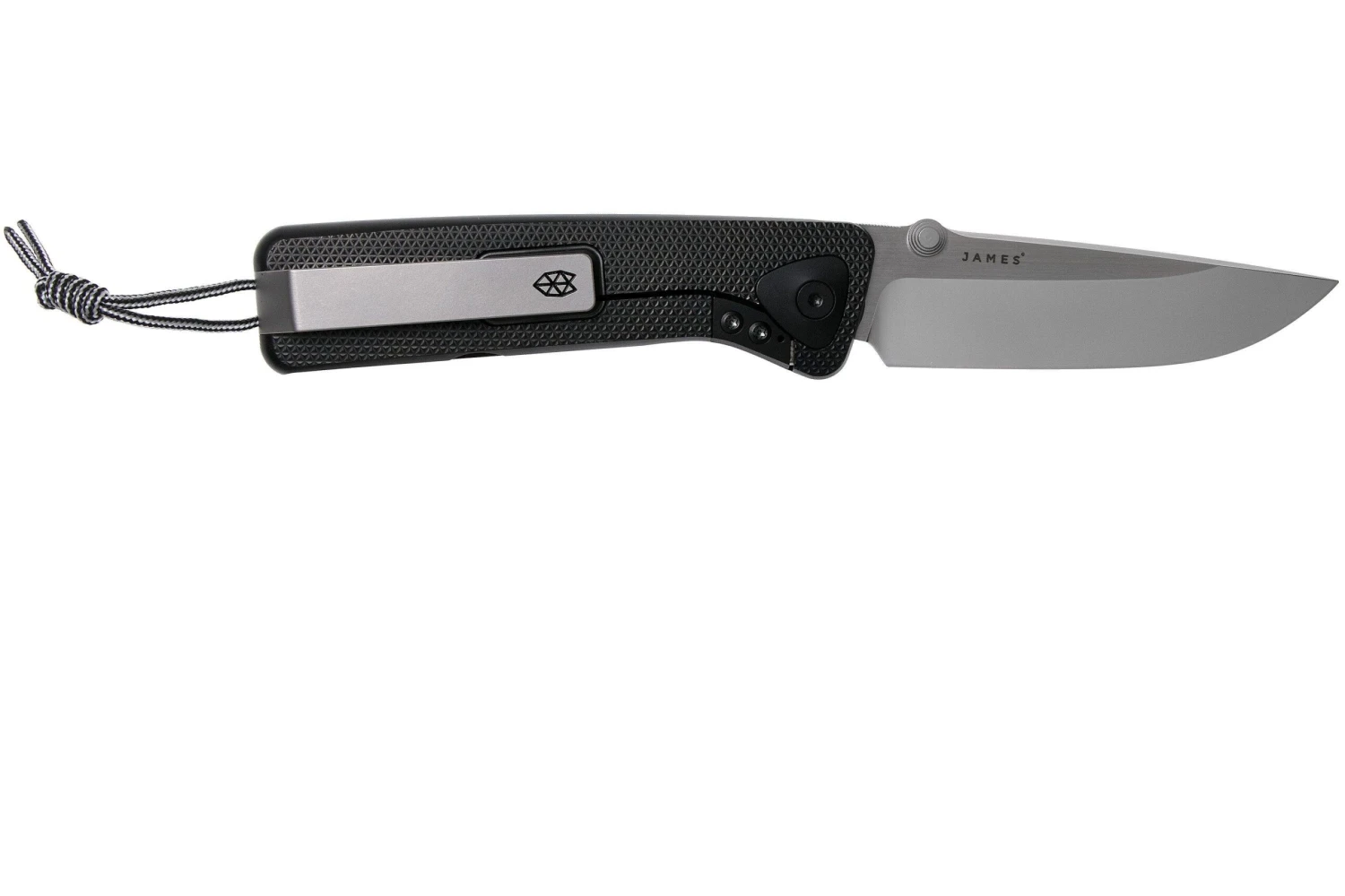 The James Brand The Barnes Black Titanium KN114107-00 Couteau De Poche 2 The James Brand The Barnes Black Titanium KN114107-00 Couteau De Poche – Image 2