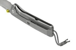 The James Brand The Barnes Grey Titanium KN114112-00 Couteau De Poche -Optimal Couteaux Magasin JAKN114112 00 04 jamesbrand