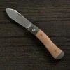 Jack Wolf K9 Jack, Natural Canvas Micarta K9-01-NAT Couteau De Poche Slipjoint