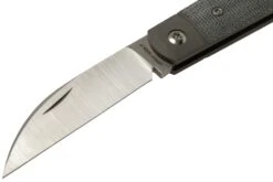 Jack Wolf Laid Back Jack, Black Canvas Micarta LAIDB-01-BLK Couteau De Poche Slipjoint -Optimal Couteaux Magasin JW LAIDB 01 BLK 03 jackwolf