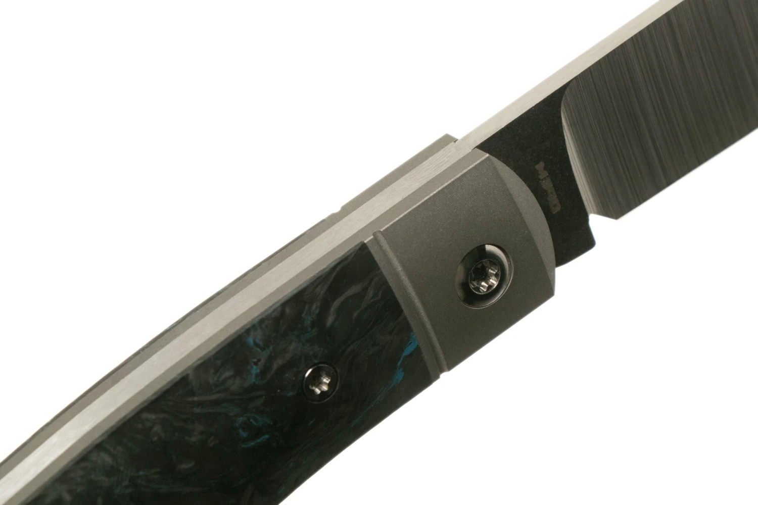 Jack Wolf Sharpshooter Jack, Blue Fat Carbon SHSH-FC Couteau De Poche Slipjoint 5 Jack Wolf Sharpshooter Jack, Blue Fat Carbon SHSH-FC Couteau De Poche Slipjoint – Image 5