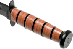 KA-BAR U.S. Army Knife 1220 Couteau à Lame Fixe, étui En Cuir -Optimal Couteaux Magasin KA1220 05 ka bar