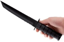 KA-BAR Tanto 1245 Partiellement Dentelé, étui Kydex -Optimal Couteaux Magasin KA1245 06 ka bar ka1245 06