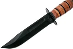KA-BAR Short USMC Knife 1250, Leather Sheath 10 KA-BAR Short USMC Knife 1250, Leather Sheath -Optimal Couteaux Magasin KA1250 03 ka bar