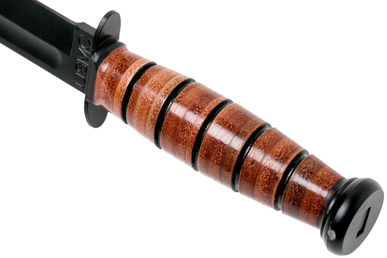 KA-BAR Short USMC Knife 1250, Leather Sheath 4 KA-BAR Short USMC Knife 1250, Leather Sheath – Image 4