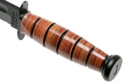 KA-BAR Short 1261 Couteau à Lame Fixe Partiellement Dentelé, étui En Cuir -Optimal Couteaux Magasin KA1261 05 ka bar
