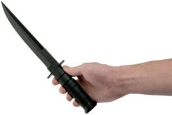 KA-BAR Modified Tanto 1266 Plain Edge, étui En Kydex, Couteau De Survie -Optimal Couteaux Magasin KA1266 06 ka bar