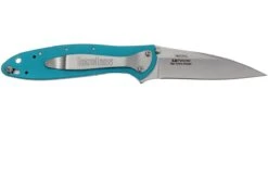 Kershaw Leek 1660TEAL Plain Edge, Vert D'eau