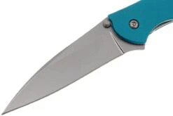 Kershaw Leek 1660TEAL Plain Edge, Vert D'eau -Optimal Couteaux Magasin KE1660TEAL 03 kershaw leek ke1660teal 03