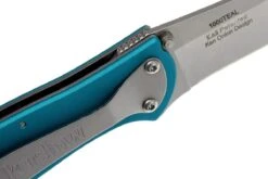 Kershaw Leek 1660TEAL Plain Edge, Vert D'eau -Optimal Couteaux Magasin KE1660TEAL 06 kershaw leek ke1660teal 06