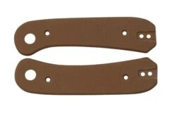 KNAFS Lander Scales KNAFS-00084 Brown G10, Plaquettes De Manche