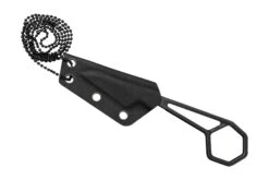 Kansept Hex G0001A4 Black Coating 14C28N, Couteau De Cou, Ostap Hel Design -Optimal Couteaux Magasin KSG0001A4 04 kansept