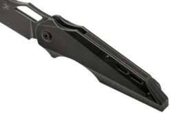 Kansept Genesis K1010A3 Black Titanium Couteau De Poche, Jelly Jerry Design -Optimal Couteaux Magasin KSK1010A3 07 kansept knives