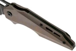 Kansept Genesis K1010A5 Bronze Titanium Couteau De Poche, Jelly Jerry Design -Optimal Couteaux Magasin KSK1010A5 07 kansept knives