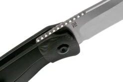 Kansept Muijr K1014A3 Black Titanium, Carbonfiber Couteau De Poche, Dirk Pinkerton Design -Optimal Couteaux Magasin KSK1014A3 06 kansept knives