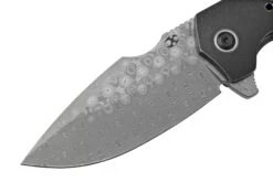 Kansept Entity K1036A3 Damascus, Black Titanium, Couteau De Poche, Nalu Knives Design -Optimal Couteaux Magasin KSK1036A3 03 kansept