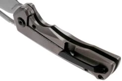 Kansept Mini Kryo K2001B4 Orange Peel Titanium Couteau De Poche, Kim Ning Design -Optimal Couteaux Magasin KSK2001B4 05 kansept knives