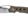 Kansept Goblin K2016A6 Titanium Holes Couteau De Poche, Marshall Noble Design