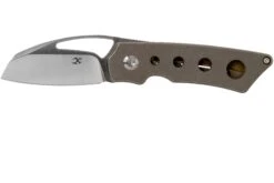 Kansept Goblin K2016A6 Titanium Holes Couteau De Poche, Marshall Noble Design
