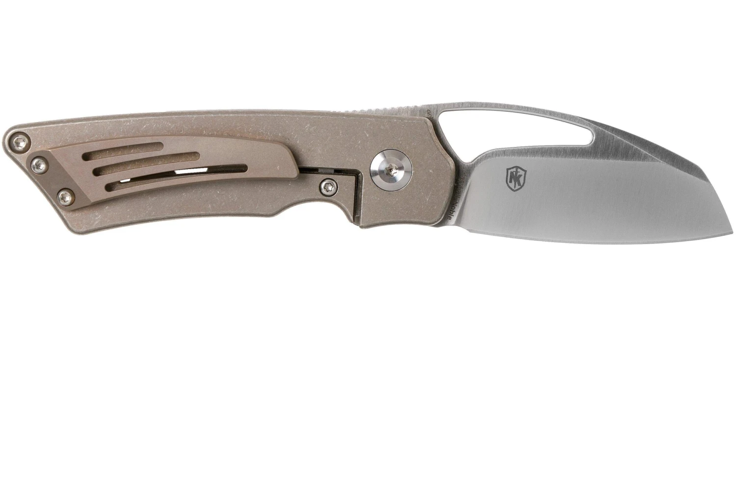 Kansept Goblin K2016A6 Titanium Holes Couteau De Poche, Marshall Noble Design 2 Kansept Goblin K2016A6 Titanium Holes Couteau De Poche, Marshall Noble Design – Image 2