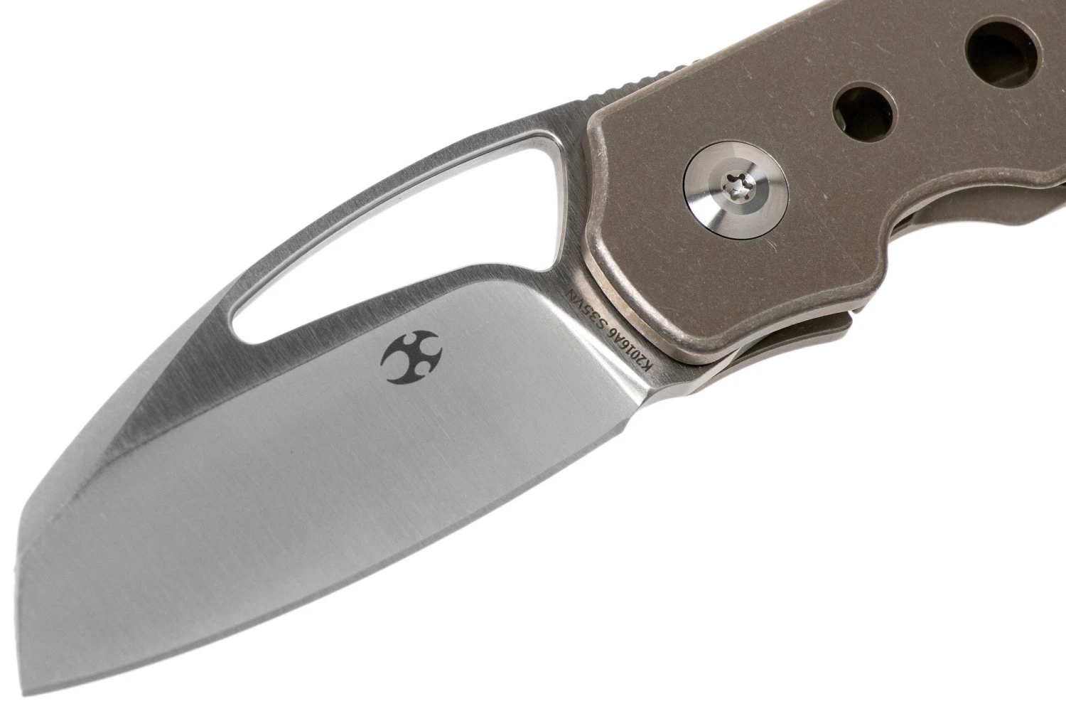 Kansept Goblin K2016A6 Titanium Holes Couteau De Poche, Marshall Noble Design 3 Kansept Goblin K2016A6 Titanium Holes Couteau De Poche, Marshall Noble Design – Image 3